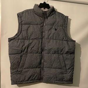 NWOT US Polo ASSN Vest gray XL
